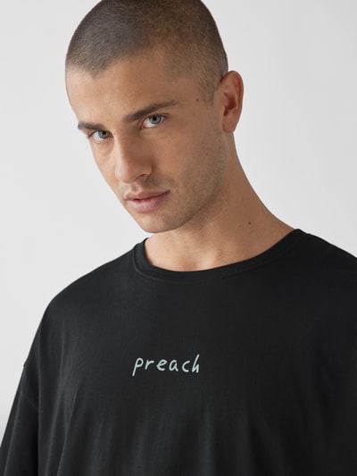 Preach Oversized T-Shirt mit Backprint Anthrazit 3