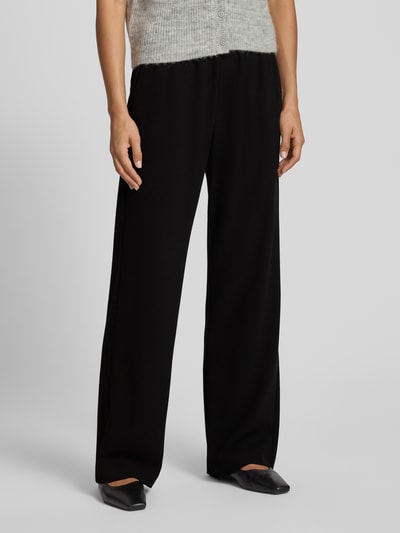 mbyM Stoffhose mit elastischem Bund Modell 'Phillipa' Black 4