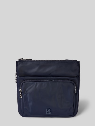 BOGNER Handtasche mit Label-Detail und Schulterriemen Marine 2