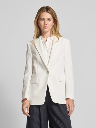 BOSS Orange Blazer met reverskraag, model 'Jabla' Offwhite - 4