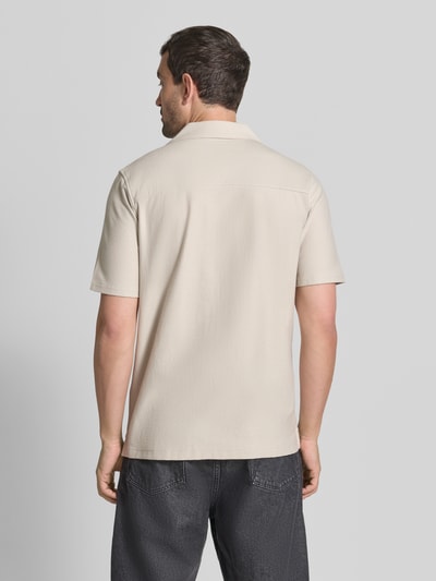 Fynch-Hatton loose fit vrijetijdsoverhemd van puur katoen Offwhite - 5