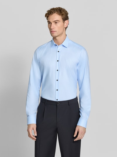 OLYMP Level 5 Body krój slim fit koszula biznesowa z bardzo długim rękawem Błękitny 4