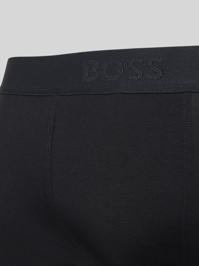 BOSS Slim Fit Trunks aus Baumwoll-Mix im 3er-Pack Black 2