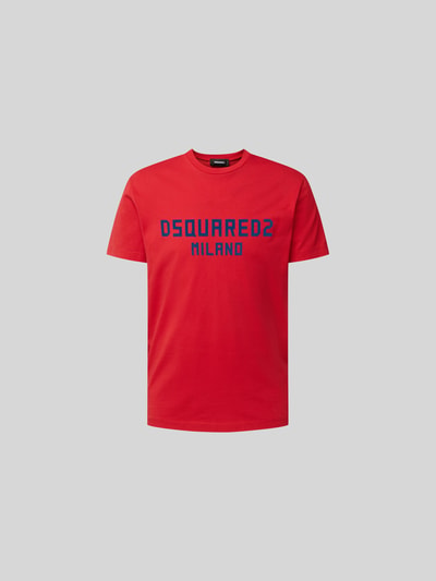 Dsquared2 T-Shirt mit Label-Detail Rot 1