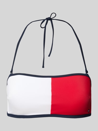TOMMY HILFIGER Bandeau in colour-blocking-look Marineblauw - 1