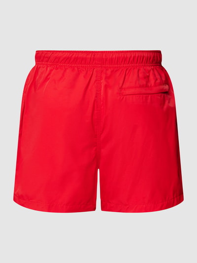 MCNEAL Badehose mit Label-Stitching Rot 3
