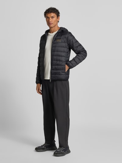 EA7 Emporio Armani Daunenjacke mit Reißverschluss Black 1