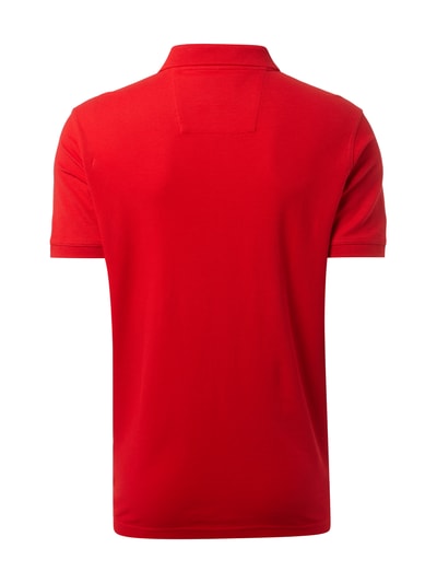 Christian Berg Men Poloshirt aus reinem Baumwoll-Piqué
 Rot 3