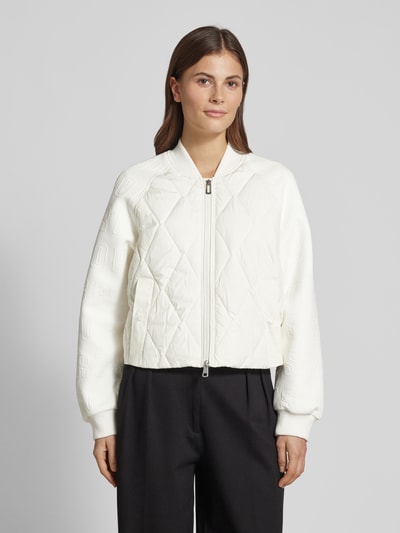 Marc Cain Steppjacke mit Zweiwege-Reißverschluss Offwhite 4