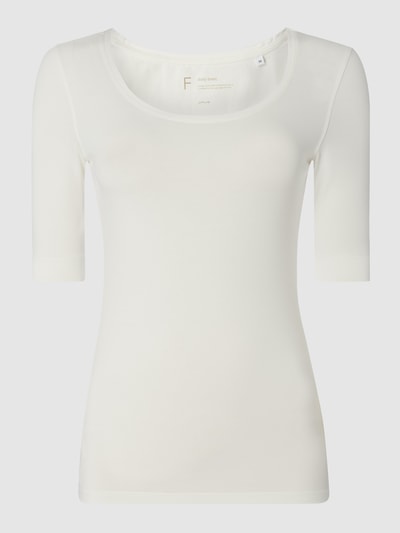 OPUS T-shirt met halflange mouwen, model 'Daily' Offwhite - 2