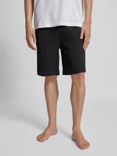 Calvin Klein Underwear Sweatshorts met labeldetails Zwart - 4