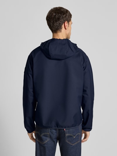 Napapijri Jacke mit Kapuze und Reißverschlusstaschen Modell 'BIOIS' Marine 5