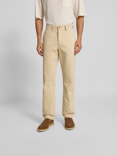 Officine Générale Chino mit Gesäßtaschen Beige 4