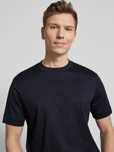 Emporio Armani T-Shirt mit Logo-Detail Marine 3