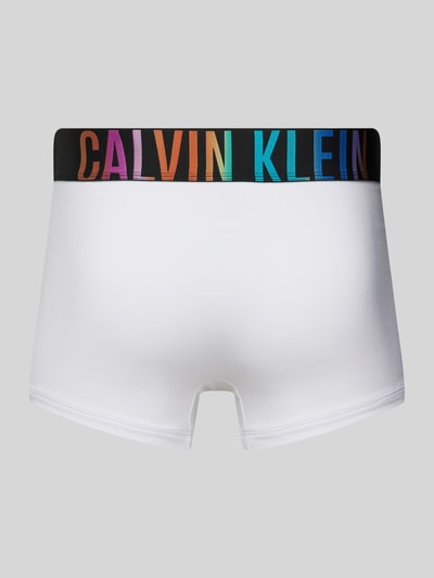 Calvin Klein Underwear Obcisłe bokserki z elastycznym pasem z logo Biały 3