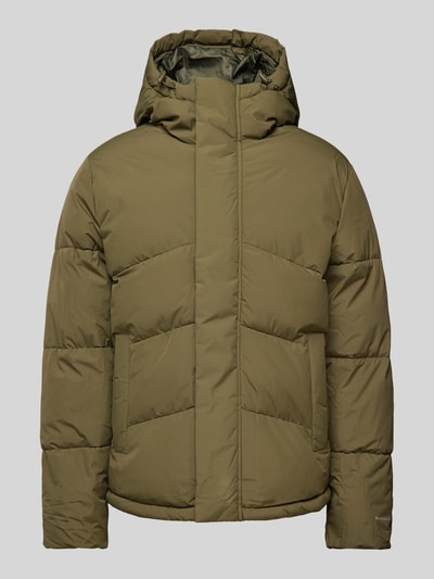 Jack & Jones Steppjacke mit Stehkragen Modell 'WORLD' Oliv 1