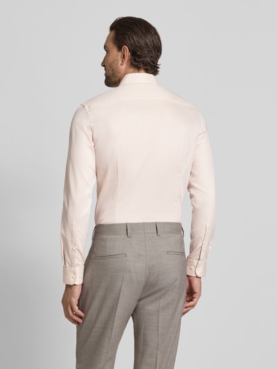 Jake*s Slim Fit Business-Hemd mit Knopfleiste Sand 5