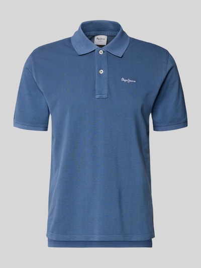 Pepe Jeans Regular Fit Poloshirt aus reiner Baumwolle Modell 'OSCAR' Royal 2
