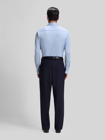 BOSS Slim Fit Businesshemd mit Kentkragen Hellblau 5