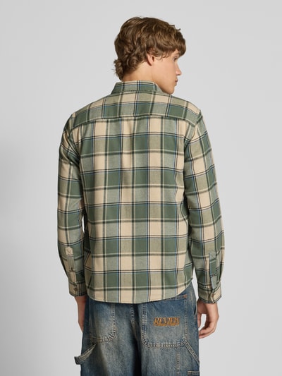 Blend Regular fit vrijetijdsoverhemd met button-downkraag, model 'DAG’ Lichtgroen - 5