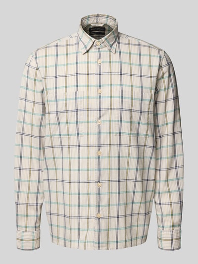 Marc O'Polo Regular Fit Freizeithemd aus reiner Baumwolle Offwhite 2