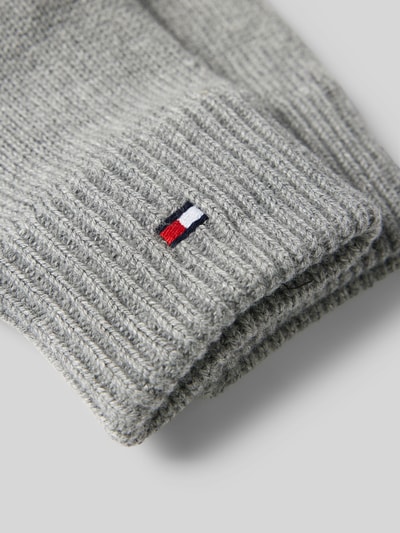 Tommy Hilfiger Handschuhe mit Logo-Stitching Modell 'ESSENTIALS' Hellgrau 2