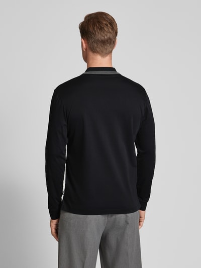 BOSS Poloshirt mit Label-Detail Modell 'Pleins' Black 5