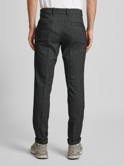 Jack & Jones Slim fit chino met persplooien, model 'MARCO' Lichtgrijs - 5