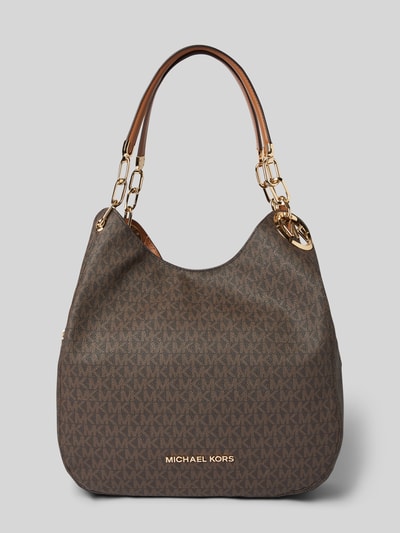 MICHAEL Michael Kors Torebka z aplikacją z logo model ‘LILLIE’ Średniobrązowy 2