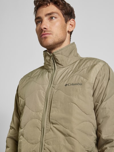 COLUMBIA Jack met labelprint, model 'BIRCHWOOD' Olijfgroen - 3