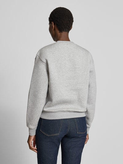 Tommy Hilfiger Relaxed Fit Sweatshirts aus Baumwoll-Mix Hellgrau Melange 5