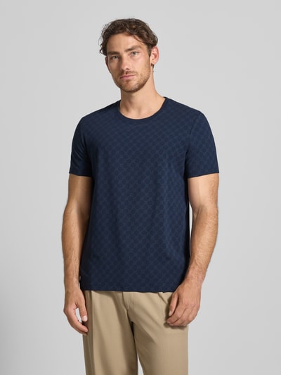 JOOP! Collection T-shirt met ronde hals Marineblauw - 4