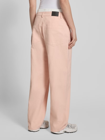 Karo Kauer Jeans mit integriertem Boxer-Detail Rose 5