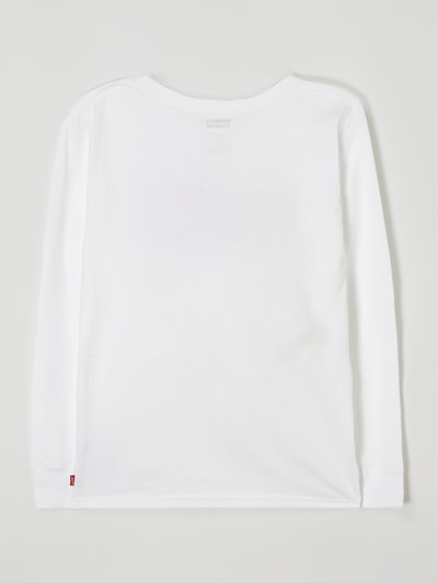 Levi’s® Kids Longsleeve mit Logo Weiss 3