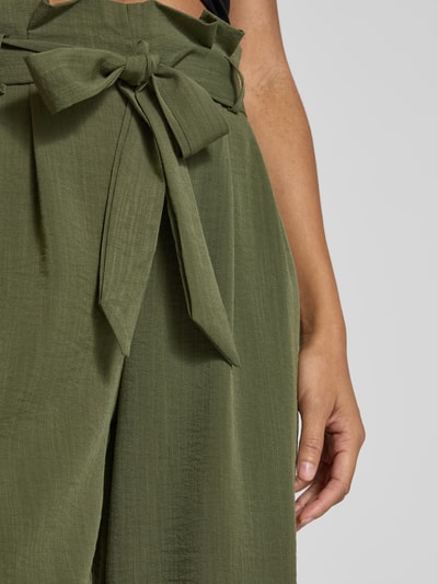 Only Regular Fit Hose mit Paperbag-Taille Modell 'MARSA' Khaki 3