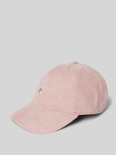 Carhartt Work In Progress Baseballpet met labelstitching Roze - 1