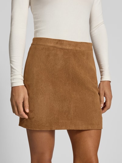 LeGer by Lena Gercke Minirock in Leder-Optik Modell 'Eike' Cognac 3