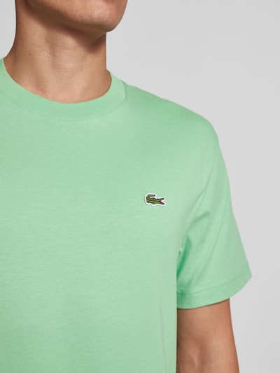 Lacoste T-Shirt mit Label-Patch Apfel 3