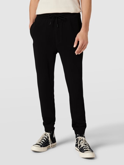 BOSS Orange Sweatpants mit Label-Patch Modell 'Sestart' Black 4