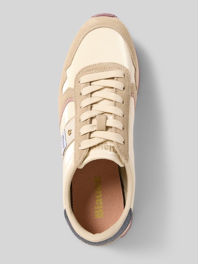Blauer USA Sneaker mit Label-Patch Modell 'MILLEN' Beige 3