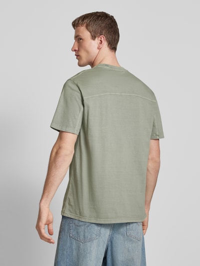 Superdry T-shirt met labeldetail Mintgroen - 5