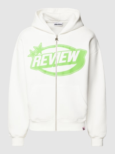 REVIEW Sweatjack met gewatteerde logoprint Offwhite - 2