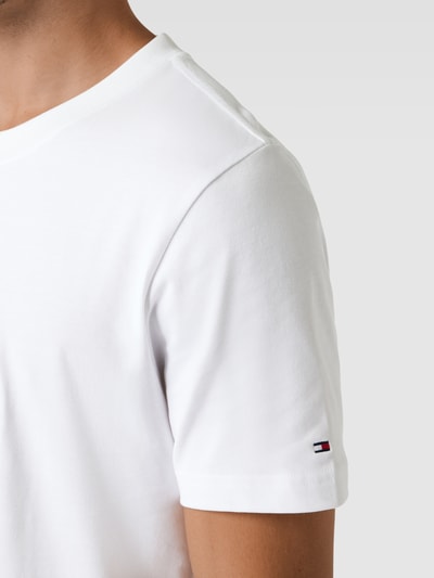 Tommy Hilfiger T-Shirt mit Motiv-Stitching Weiss 3