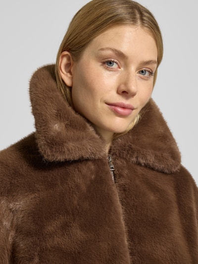 Oui Jacke aus Kunstfell mit Reißverschluss Hazel 3