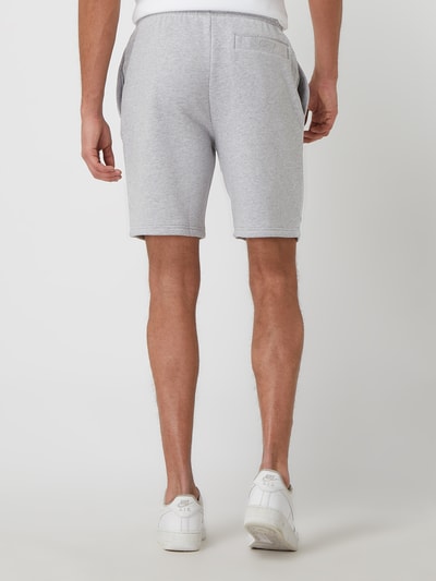 Lacoste Regular Fit Sweatshorts mit Logo Mittelgrau Melange 5