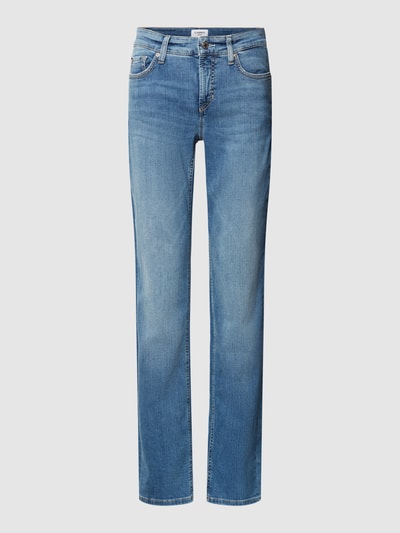 Cambio Straight leg jeans in 5-pocketmodel, model 'PIPER' Blauw - 2