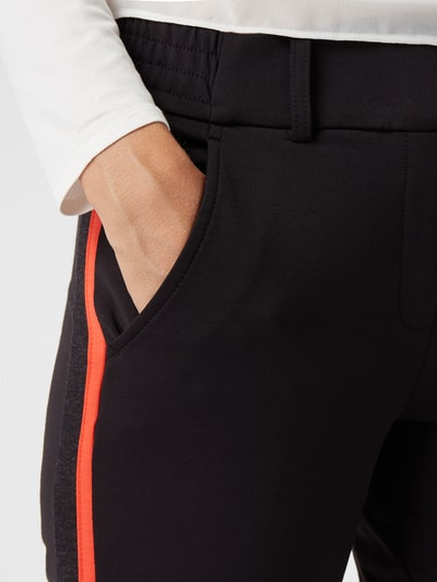 OPUS Track Pants mit Bügelfalten  Black 3