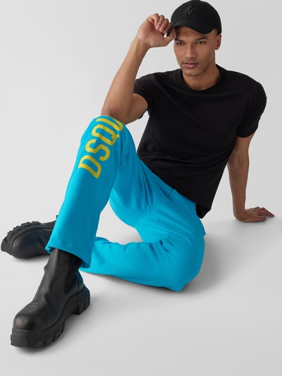 Dsquared2 Sweatpants  mit Eingrifftaschen Tuerkis 6