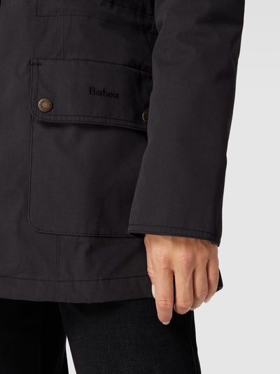 Barbour Jacke mit herausnehmbarer Kapuze Modell 'BUTTERCUP' Marine 3