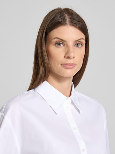 Marc Cain Overhemdblouse met knoopsluiting Wit - 3